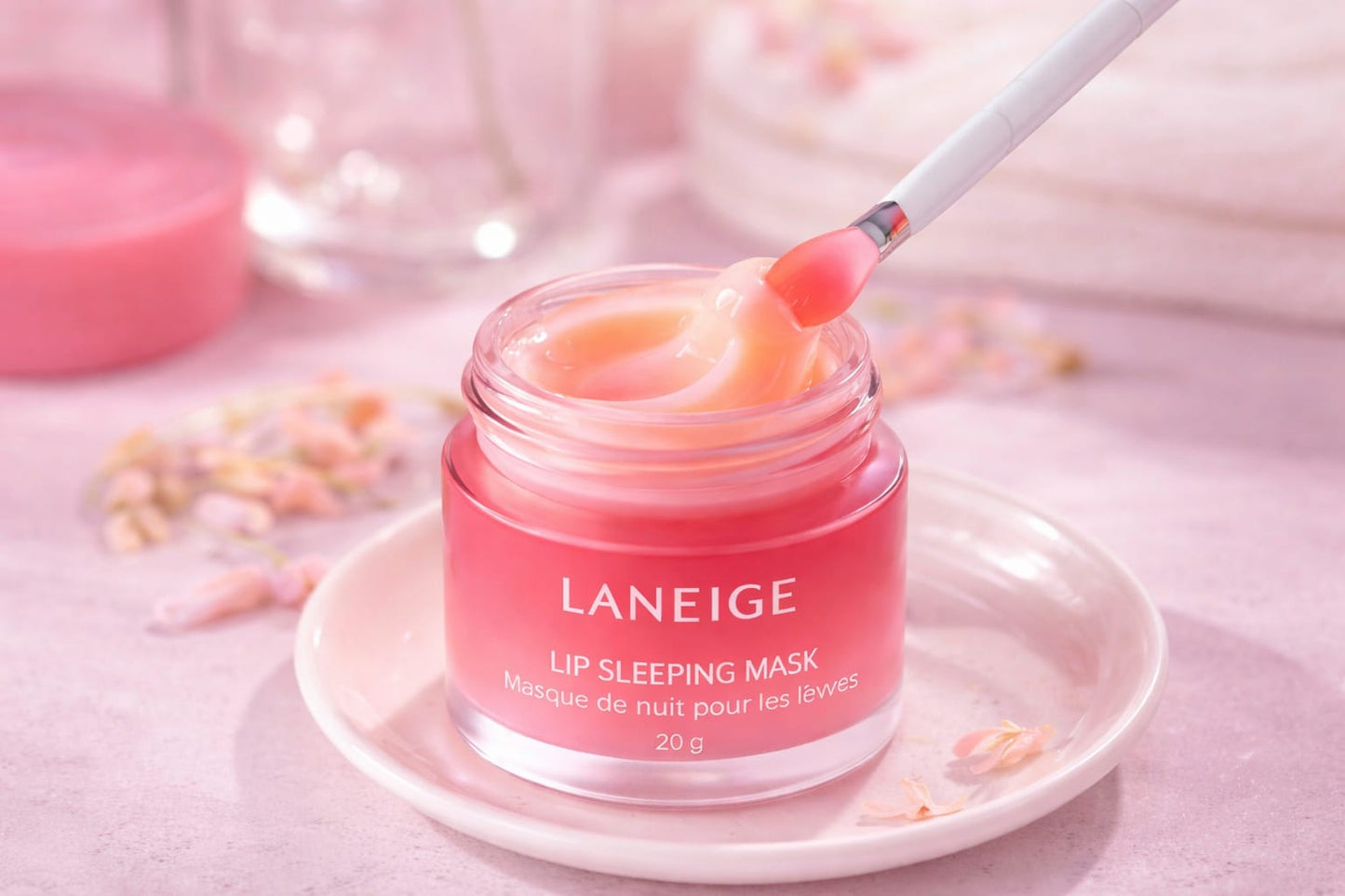 Mascarilla nocturna para labios - hidratacion profunda y efecto suave