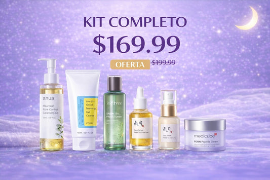 "Rutina anti-edad nocturna enfocada en regeneracion profunda y mejora visible de la piel"