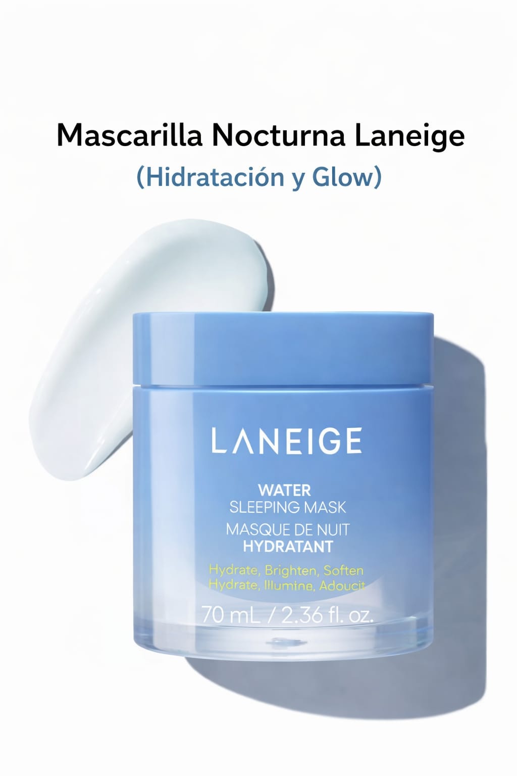 Mascarilla Nocturna  hidratante - piel fresca y luminosa al despertar