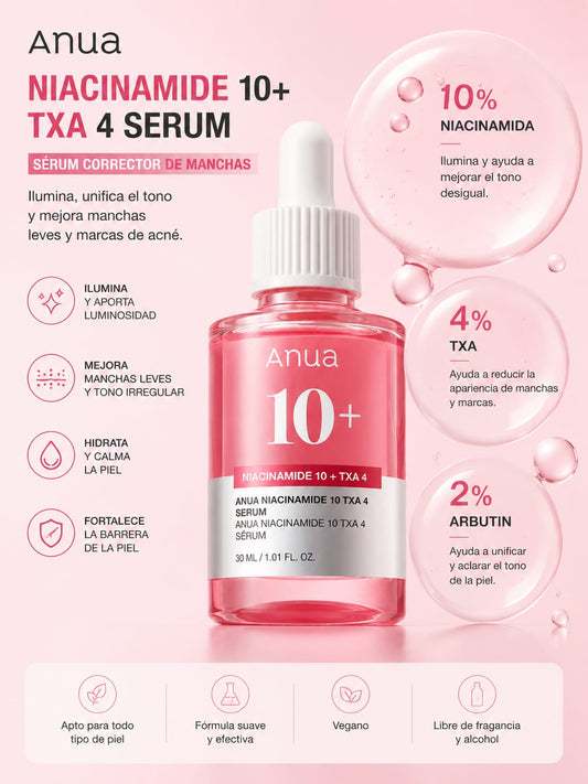 Anua Niacinamide 10 + TXA 4 Serum