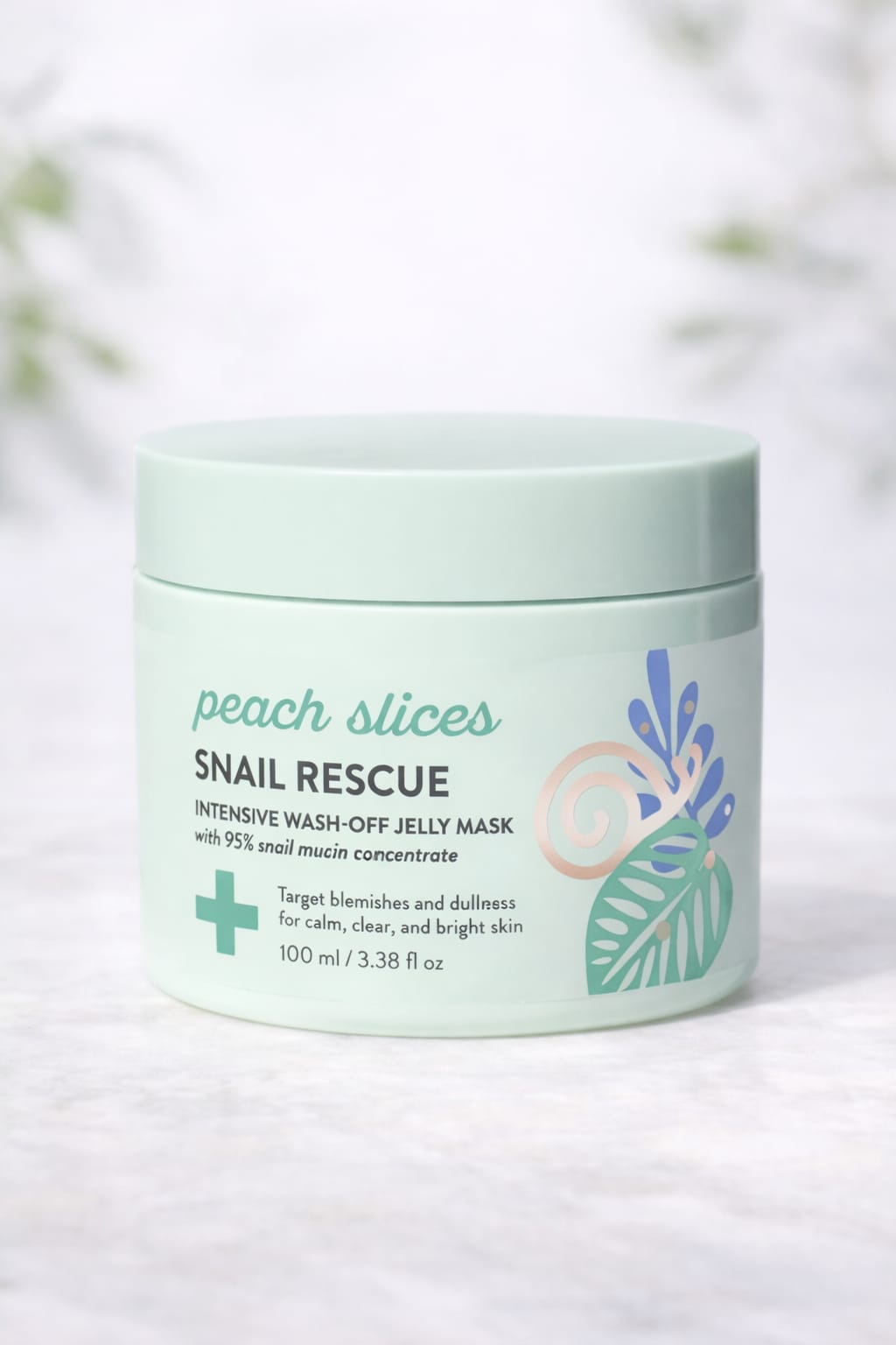 Mascarilla Reparadora de Caracol Peach Slices (Calmante y Anti-Imperfecciones)