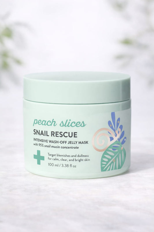 Mascarilla Reparadora de Caracol Peach Slices (Calmante y Anti-Imperfecciones)
